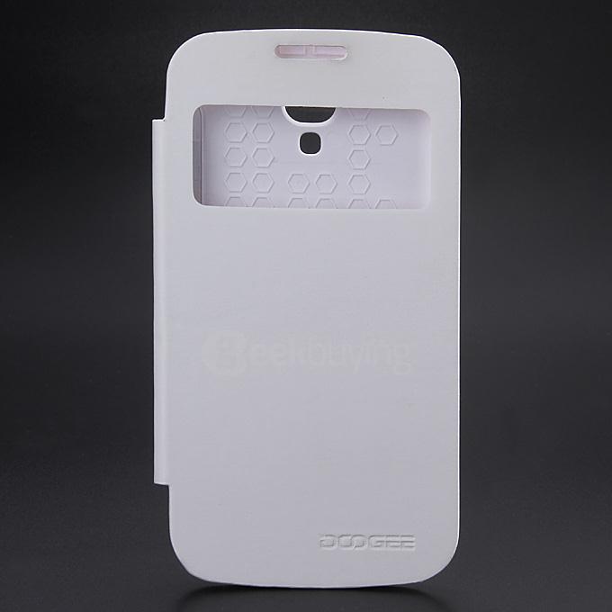 High Quality Flip Cover Case for Doogee DG300 Smart Phone - White