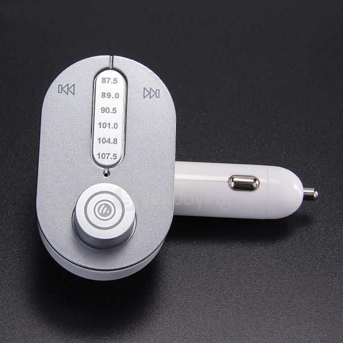 T9 Bluetooth Car Kit BT3.0 Handsfree SuperTooth Car Charger MP3 Player Support TF Card With FM Transmitter