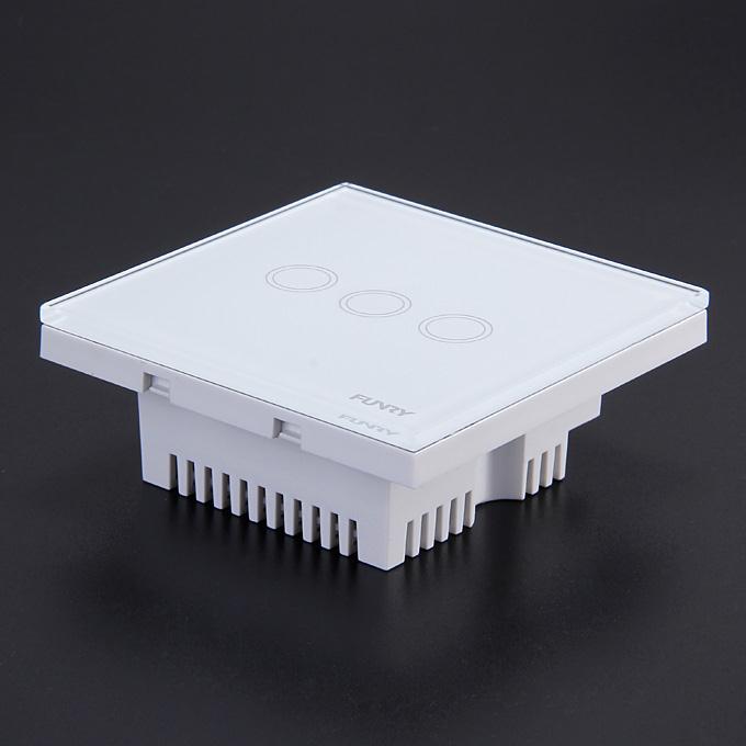 Funry Y8 Home Touch Switch Triple Touch Control 1 Way Intelligent Control Switch With Overload Protection - EU