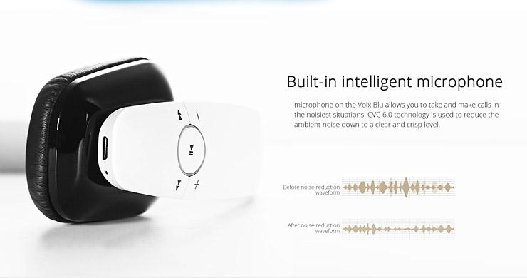 UMI VOIX BLU Wireless Bluetooth Headset BT4.0+EDR Handsfree Headphone With Mic For iPhone/iPad/HTC/Lenovo/Samsung/Tablet PC