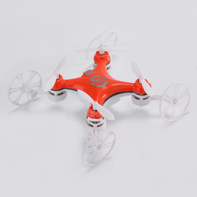 Sky Fighter Cheerson CX-10 Mini RTF Quadcopter 2.4G 4CH 6 Axis Gryo RC Drone With LED Protective Cover - Orange