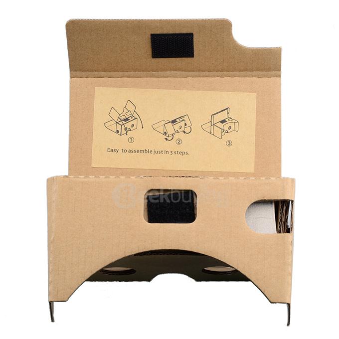 2015 DIY Cardboard 2 Virtual Reality VR 3D Glasses for NEXUS 6 / IPHONE 6 PLUS iPhone 6s + More