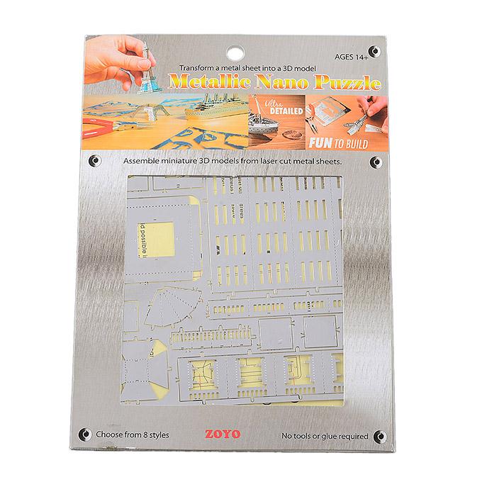 MINI DIY 3D Nanometal Model Big Ben Puzzle - Silver
