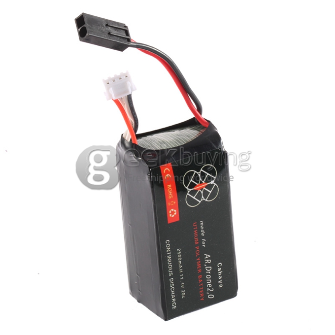 11.1V 2500mA 20C Lipo Battery For Parrot AR.Drone 2.0 Quadricopter