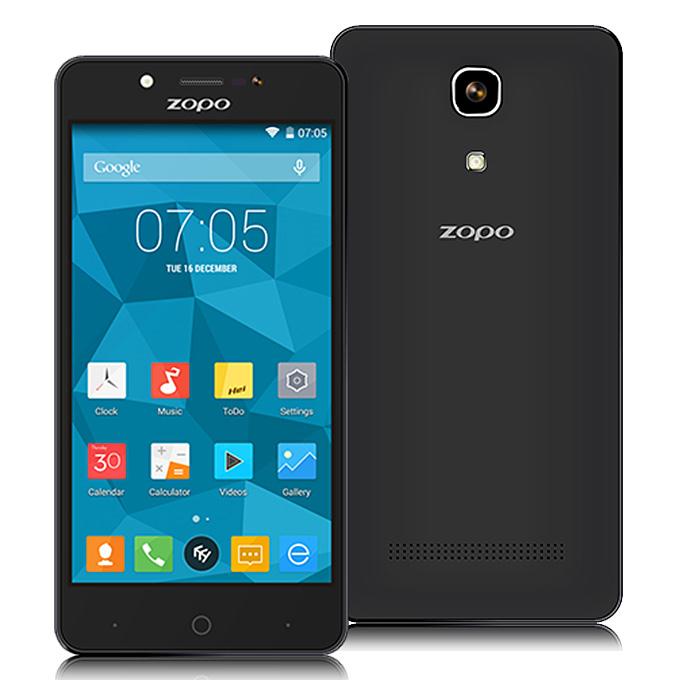ZOPO ZP350 5.0inch 4G LTE Android 5.1 Smartphone 1GB RAM 8GB ROM 64bit MTK6735 Quad Core 1.0Ghz Miracast - Black