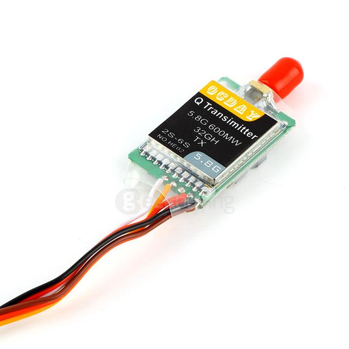 Q Transmitter FPV Image Transmission System 5.8G 600MW 32CH 2S-6S For DJI Quadcopters