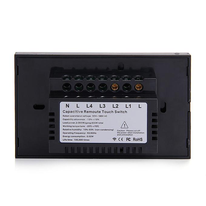 Funry Y8 Home Touch Switch Single Remote Control 1 Way Intelligent Control Switch With Overload Protection - US