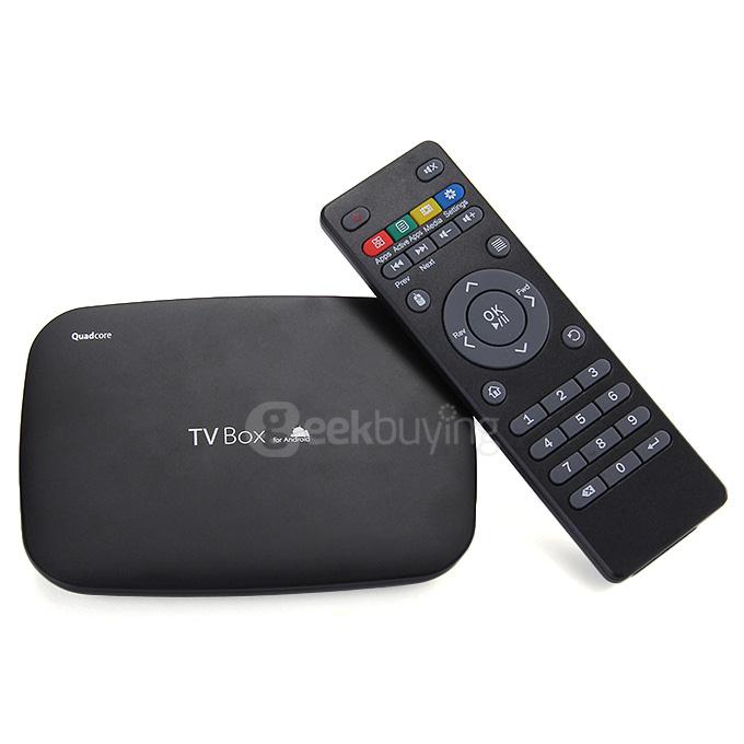 Q400 Android 4.4 Media Player Amlogic S805 Quad Core 1G/8G 802.11 b/g/n LAN BT 4.0 HDMI 1080P H.265