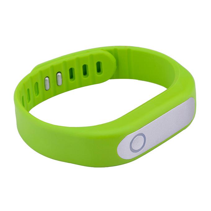 Mario Smart Sport Bracelet Bluetooth 4.0 Wristband Smartband Fitness Tracker Smart Watch for Iphone / Samsung - Green