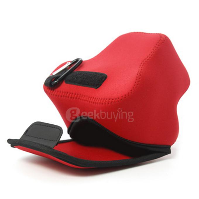 Neopine NE-RX10 High Quality Diving Material Soft Camera Bag Case for Sony RX10 - Red