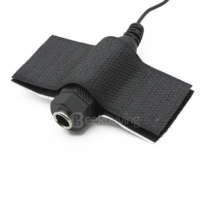 Professional P-007 Contact Microphone Mic Pickup for Musical Instruments - Black