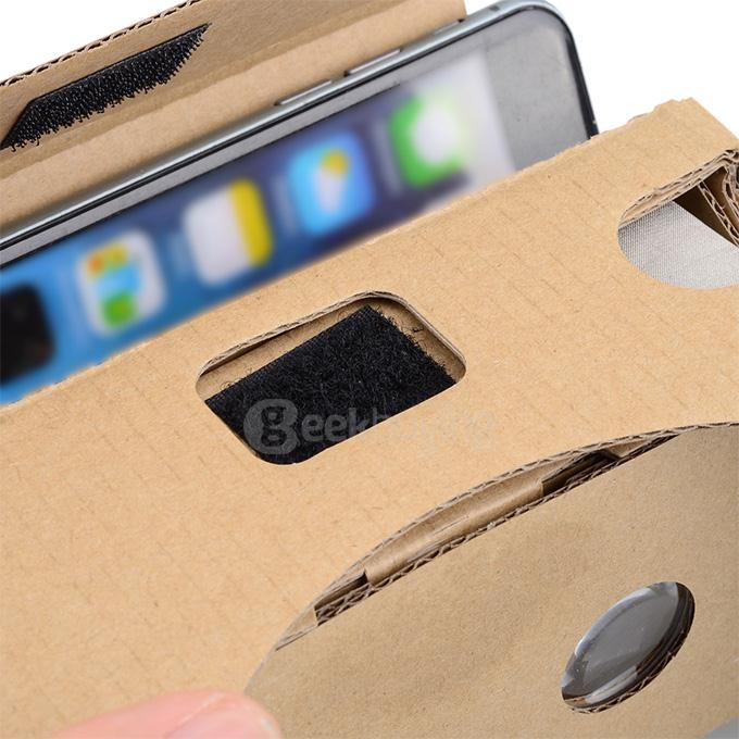 2015 DIY Cardboard 2 Virtual Reality VR 3D Glasses for NEXUS 6 / IPHONE 6 PLUS iPhone 6s + More