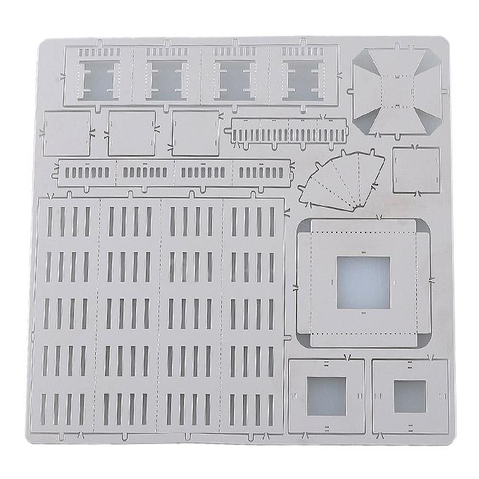 MINI DIY 3D Nanometal Model Big Ben Puzzle - Silver
