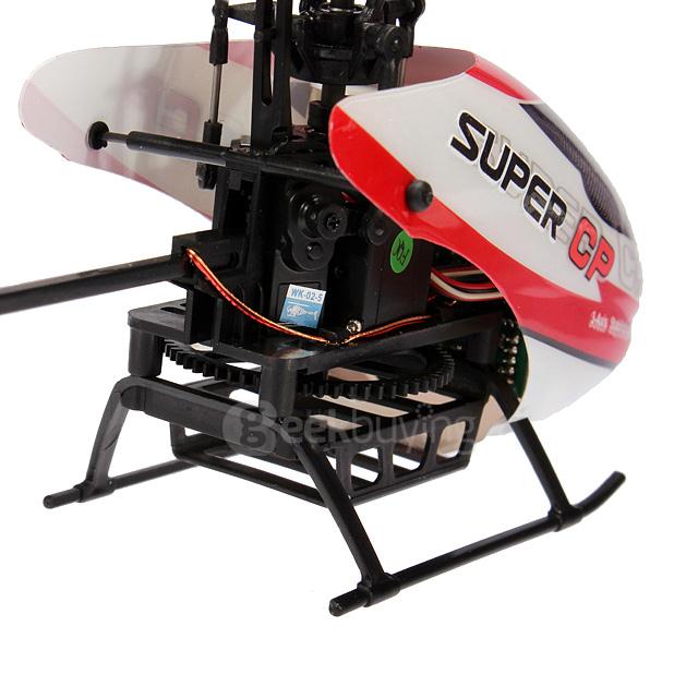 Walkera Super CP Flybarless RC Helicopter 6CH 3Axis Gyro 3D Sky Fighter BNF Without Transmitter