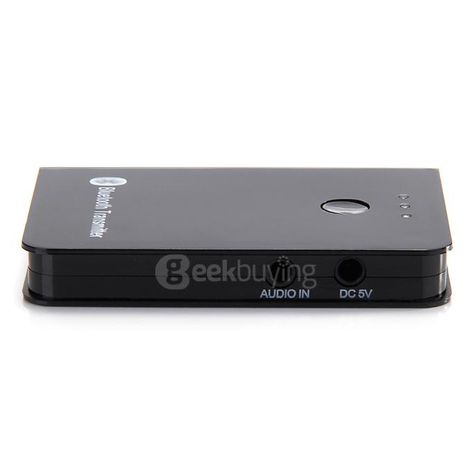 TS-BT35F02 Wireless Bluetooth Transmitter T3.5 A2DP Stereo Audio Adapter Dongle Sender for TV /PC Tablets - Black