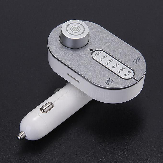 T9 Bluetooth Car Kit BT3.0 Handsfree SuperTooth Car Charger MP3 Player Support TF Card With FM Transmitter