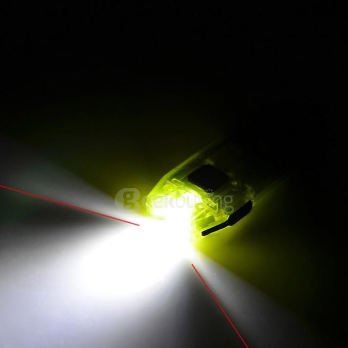 NITECORE Portable Rechargeable Mini USB Flashlight Light Tube High Performance - Green