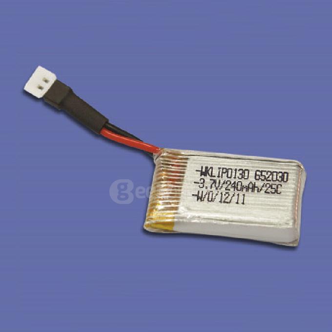 Original HM-Mini CP-Z-17 25C 3.7V 240mAh Lipo Battery for MINI CP/Supet CP/QR Ladybird V2