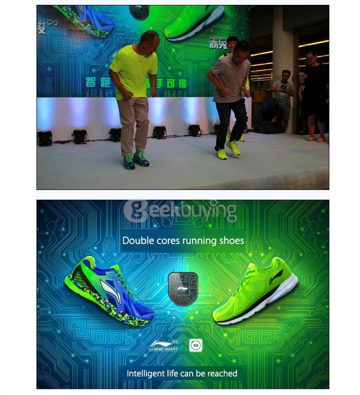 LI NING Xiaomi Mi Shoes Lie Jun Smart Running Shoes Light-weight Wear-resisting Sport Shoes - Size 41