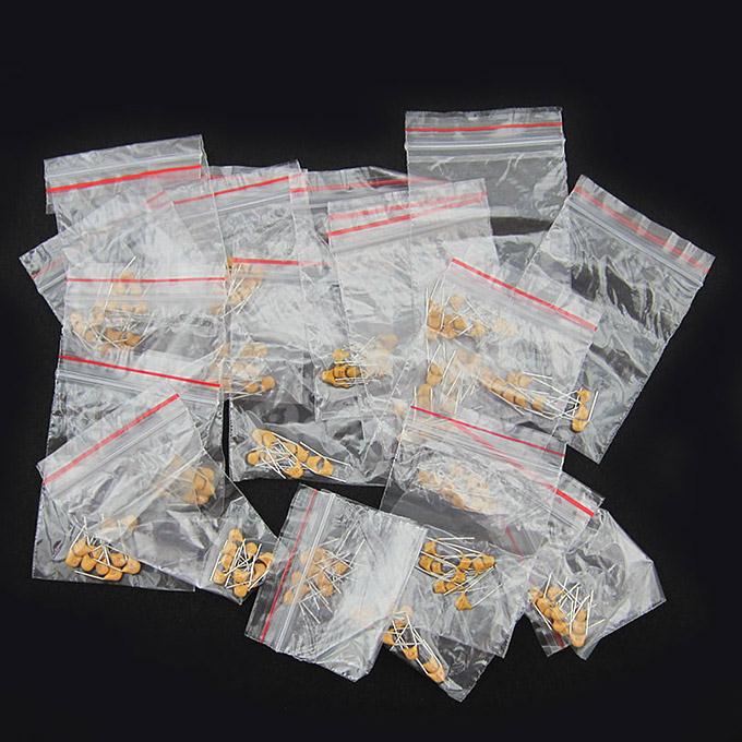 DIP Monolithic Capacitor Pack 20pF-1uF/18x10 PCS for DIY Project