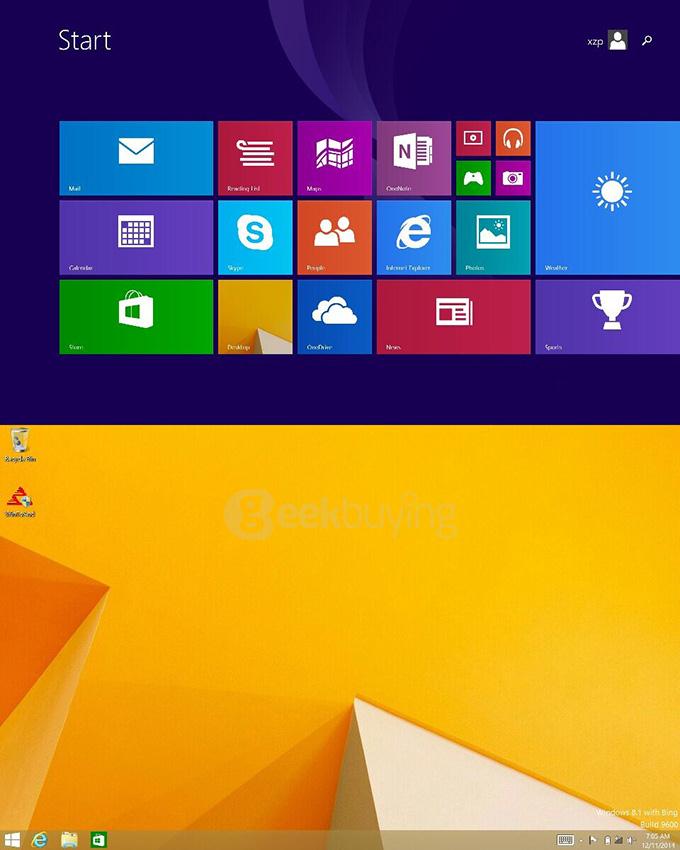 PIPO W6S 3G Dual OS 8.9 Inch 2GB/64GB Win8.1 with Bing & Android4.4 Tablet PC Intel Z3735F Quad Core 1.83GHz PLS 1920*1200 GPS HDMI WiFi - Black