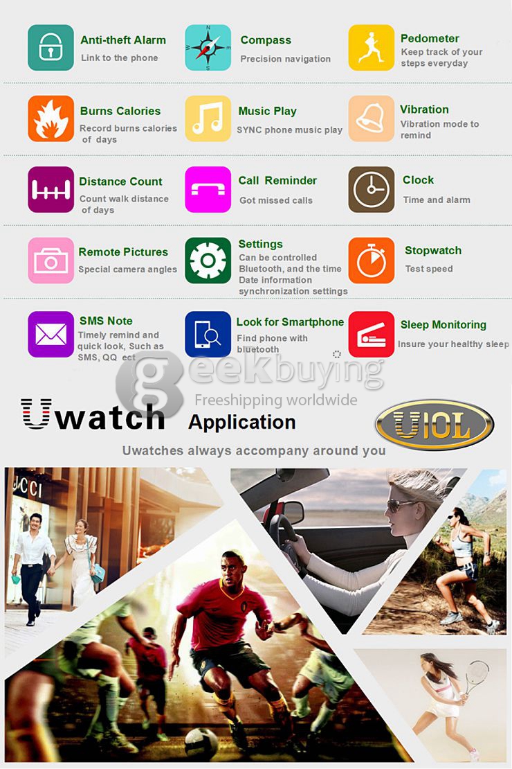 U Watch U10L 1.54