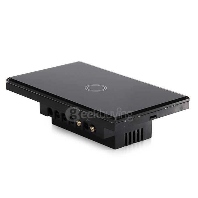 Funry Y8 Home Touch Switch Single Remote Control 1 Way Intelligent Control Switch With Overload Protection - US