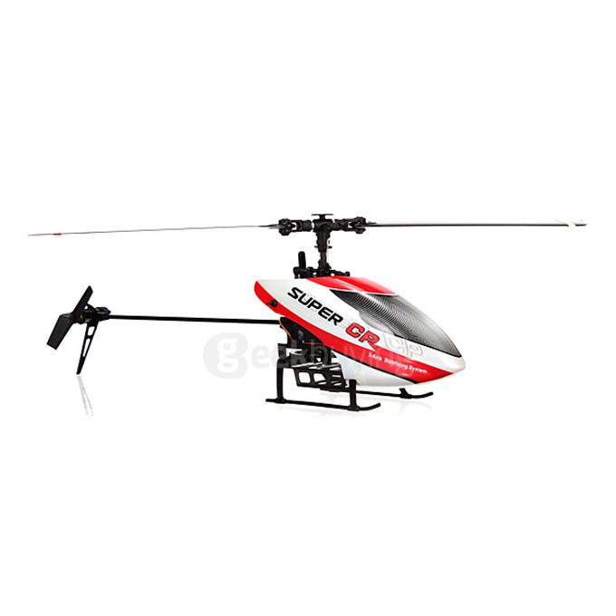 Walkera Super CP Flybarless RC Helicopter 6CH 3Axis Gyro 3D Sky Fighter BNF Without Transmitter
