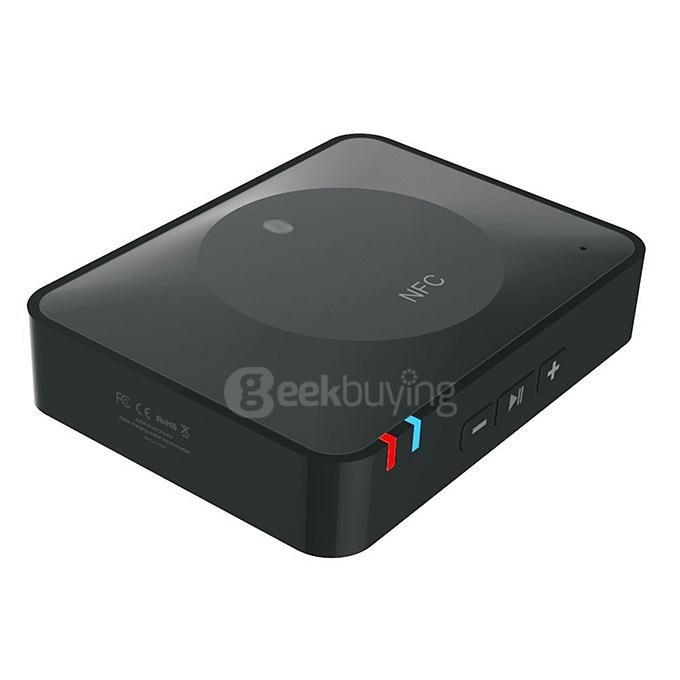 Seenda NFC Bluetooth Audio Receiver for Sound System / Bluetooth Receiver /Bluetooth HD Music Receiver - Black