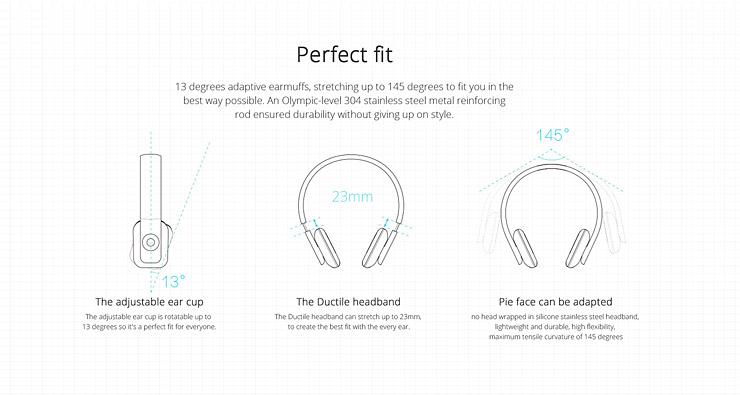 UMI VOIX BLU Wireless Bluetooth Headset BT4.0+EDR Handsfree Headphone With Mic For iPhone/iPad/HTC/Lenovo/Samsung/Tablet PC
