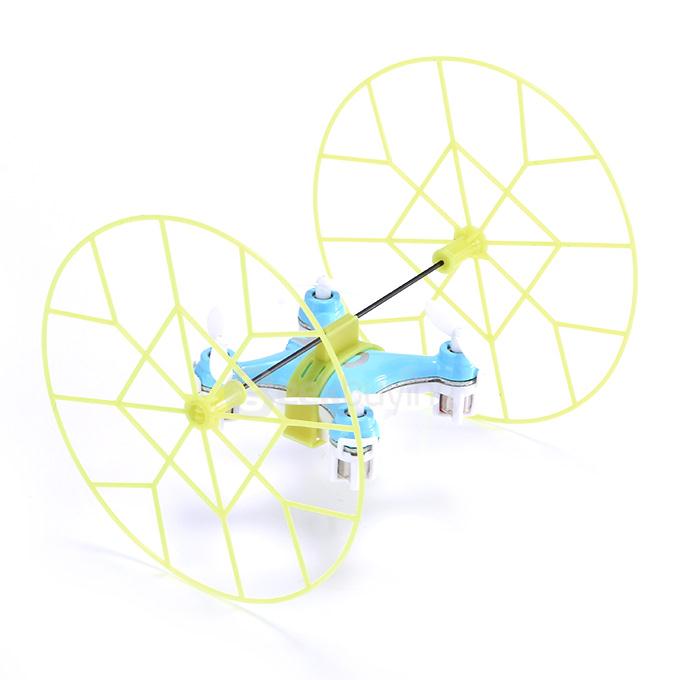 Sky Fighter Cheerson CX-10 Mini RTF Quadcopter 2.4G 4CH 6 Axis Gryo With LED Protective Cover RC Drone - Blue