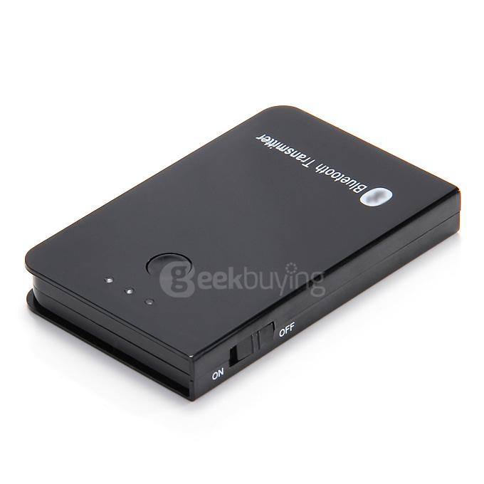 TS-BT35F02 Wireless Bluetooth Transmitter T3.5 A2DP Stereo Audio Adapter Dongle Sender for TV /PC Tablets - Black