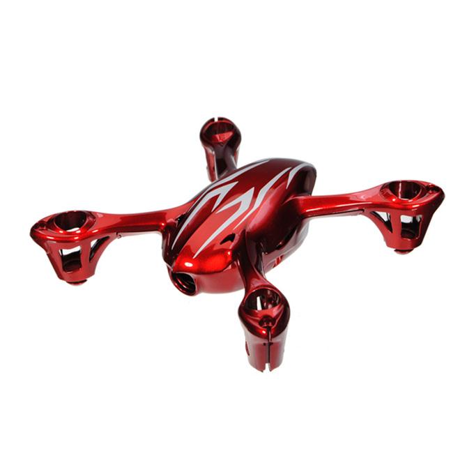 H107-A26 Body Shell Spare Parts For Hubsan X4 H107C RC Quadcopter - White + Red