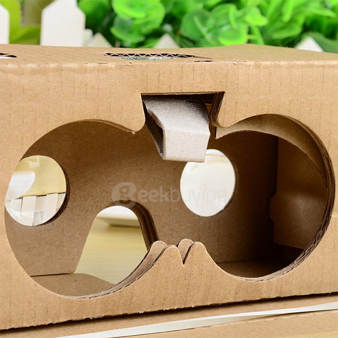 2015 DIY Cardboard 2 Virtual Reality VR 3D Glasses for NEXUS 6 / IPHONE 6 PLUS iPhone 6s + More