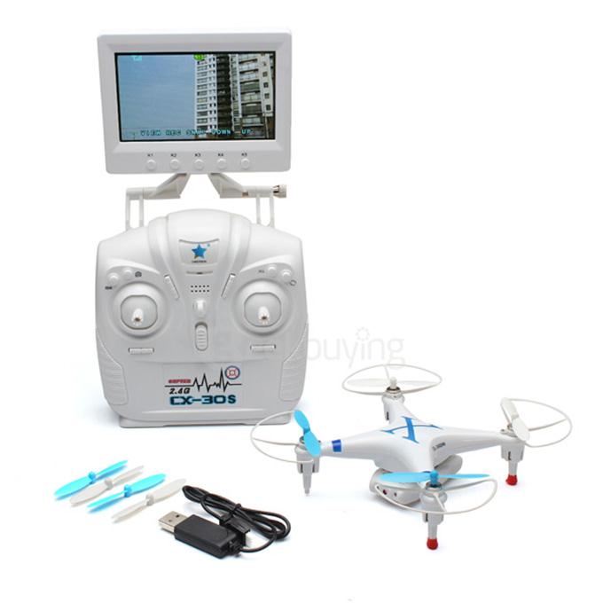 Cheerson CX-30S WiFi FPV Quadcopter 5.8G 4CH 6 Axis RC Drone With 1.0 MP 720P Camera RTF - Blue