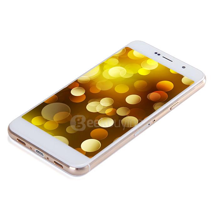OUKITEL U6 5.0inch Dual Screen 64-Bit 4G LTE Android 5.1 1GB 16GB Smartphone 64bit MT6735 Quad Core 2.0/8.0MP E-ink Screen - White