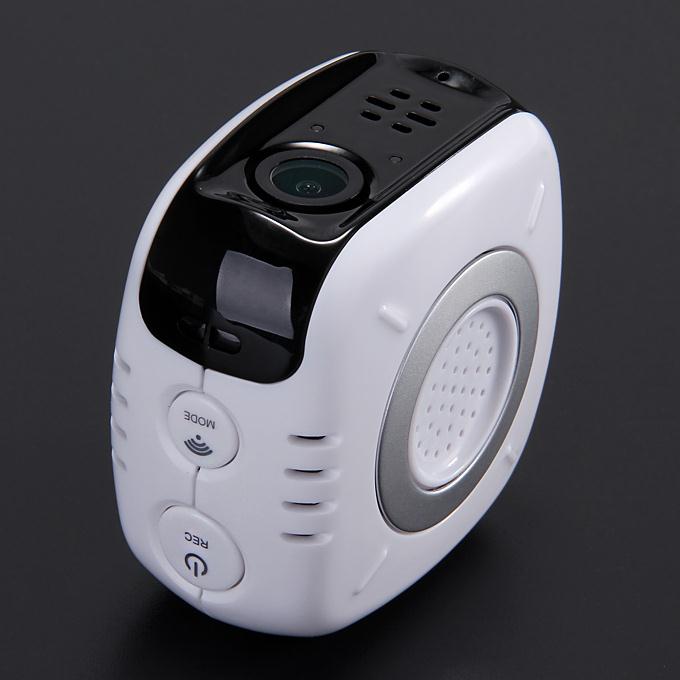 GD5700 Portable DV/DVR WiFi Remote Outdoor Camera 720P Video Recording & Two-way Audio - White + Black