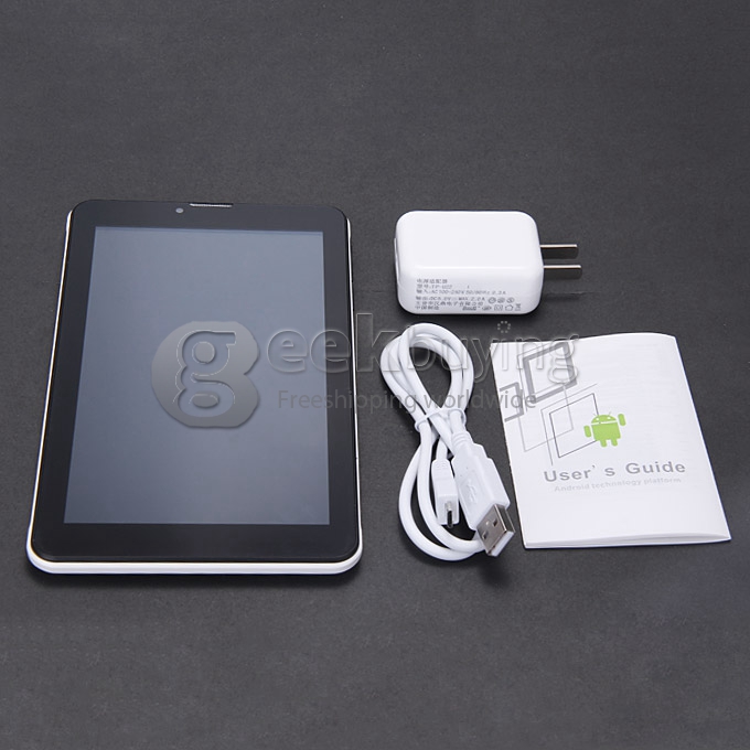 Teclast X70 3G Phone Call Tablet PC 2G/3G Phablet Android 4.4 Intel SoFIA AtomX3-C3130 7 Inch IPS 1024*600 4GB ROM GPS Bluetooth WiFi - White