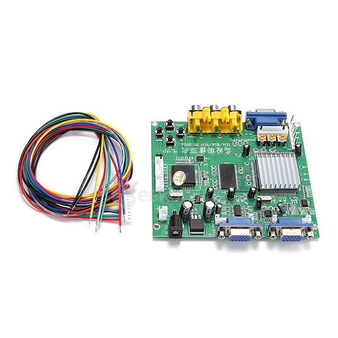 GBS-8220 RGB / CGA / EGA / YUV To VGA HD Converter Arcade Games High Definition Video Converter Board