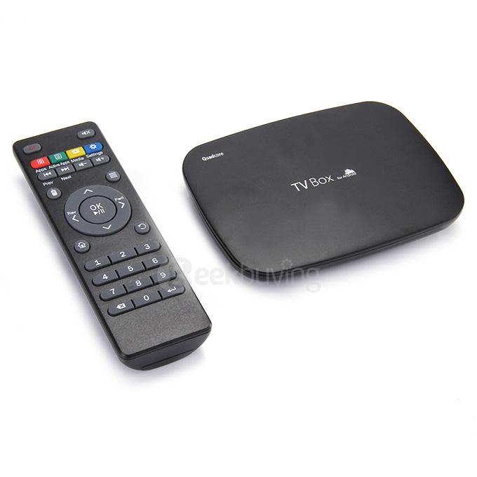 Q400 Android 4.4 Media Player Amlogic S805 Quad Core 1G/8G 802.11 b/g/n LAN BT 4.0 HDMI 1080P H.265