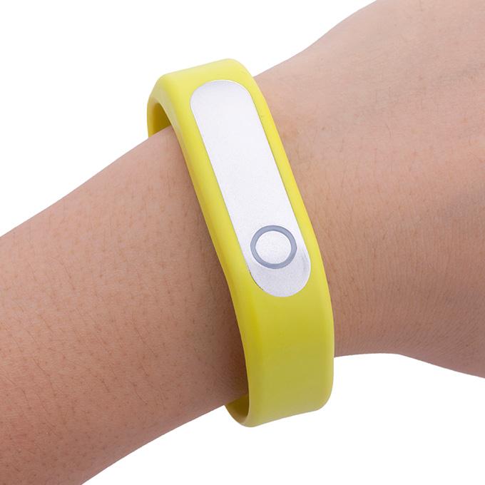 Mario Smart Sport Bracelet Bluetooth 4.0 Wristband Smartband Fitness Tracker Smart Watch for Iphone / Samsung - Yellow