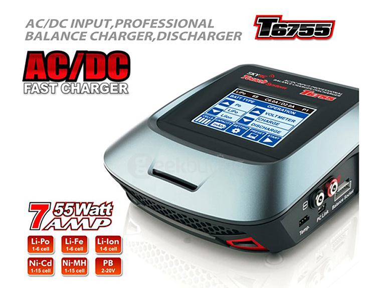 SKYRC T6755 AC/DC Touch Screen Balance Charger