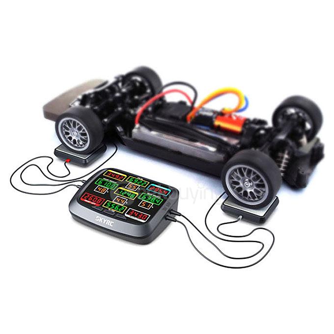 Car Chassis + Corner Balancing Weighing System For SkyRC RC Car