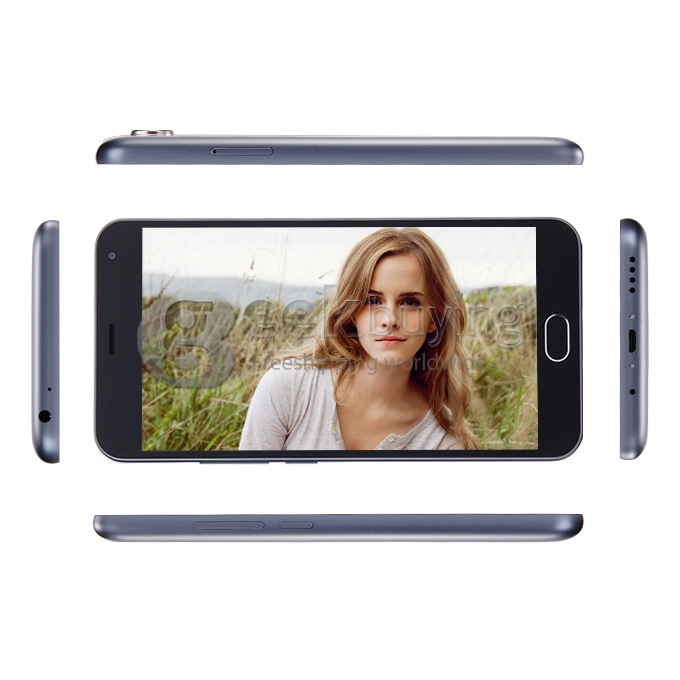 MEIZU M2 NOTE (MEILAN NOTE 2) 5.5inch FHD Android 5.0 2GB 16GB Smartphone 4G LTE MTK6753 Octa Core 1.3 GHz Smartwake Miracast - Gray