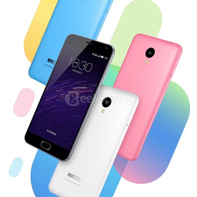 MEIZU M2 Mini 5.0inch 4G Android 5.1 Flyme 4.5 2GB 16GB Smartphone 64bit MT6735 Quad Core 13.0MP 5.0MP Miracast - Gray