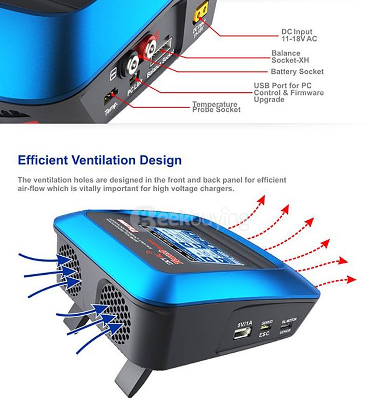 SKYRC T6200 12A 200W Multifunction Balance Charger