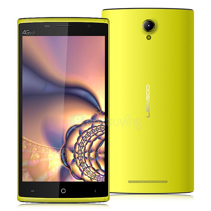 LEAGOO Elite 5 5.5inch 64bit 4G FDD-LTE Android 5.1 Smartphone MTK6735 Quad Core 2GB 16GB 13.0MP OTG - Yellow