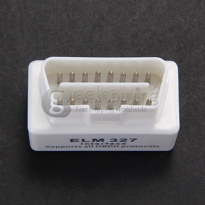 Mini ELM327 L V1.5 OBD2 Bluetooth Car Diagnostic Tool Scanner Interface - White
