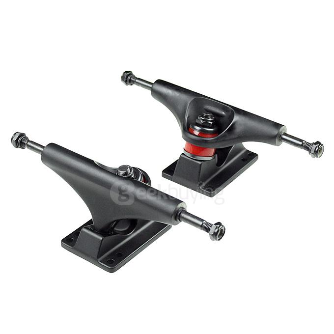 EC-TB 195mm Skateboard Longboard Truck - Black ( One Pair)