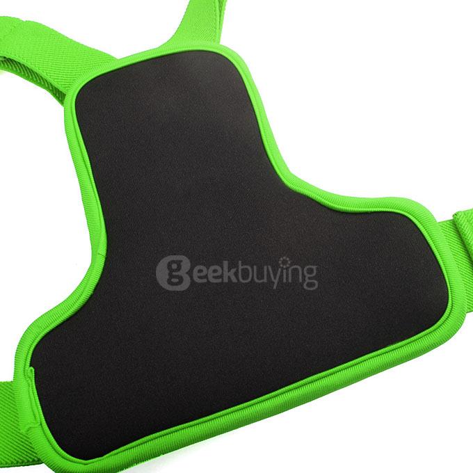 NEOpine GCS-3 Camera Accessories Chest Strap for Gopro / SJCAM / Xiaoyi Camera - Green